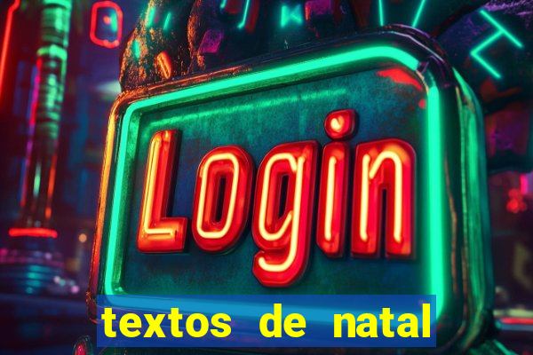 textos de natal para leitura